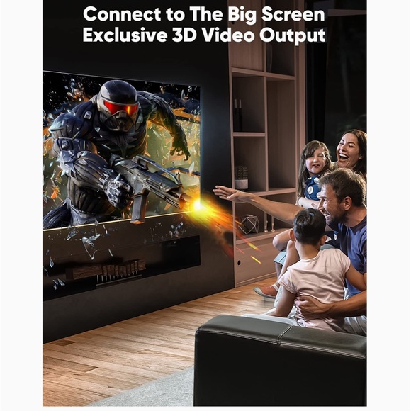 4K HDMI Cable 6.6 ft,Capshi High Speed 18Gbps HDMI Cable,4K, 3D, 2160P, 1080P - Picture 4 of 7